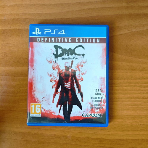 Devil May Cry Definitive Edition PS4 used, action adventure puzzle