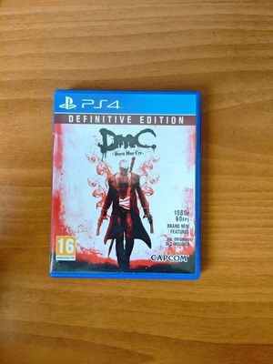 Devil May Cry Definitive Edition PS4 used, action adventure puzzle