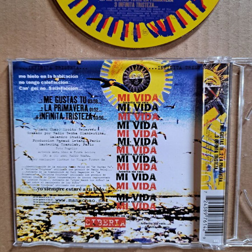 Manu Chao Me Gustas Tu La Primavera CD single like new