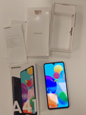 Samsung Galaxy A41 smartphone like new, 64GB, 4GB RAM, dual SIM
