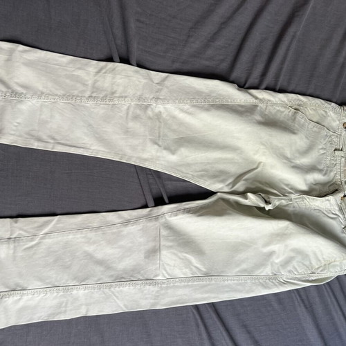 Summer pants No Name beige, like new, twisted fit, size M
