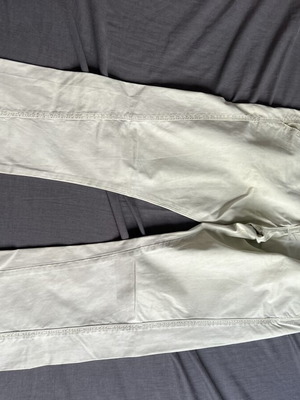Summer pants No Name beige, like new, twisted fit, size M