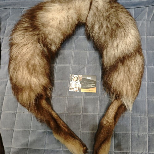 Renard fur from fox new, handmade from Kastoria