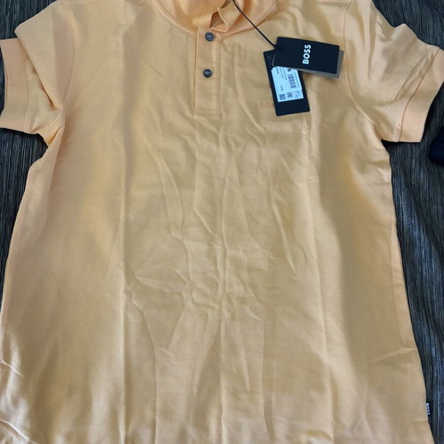 Boss T-shirt new, orange, size M