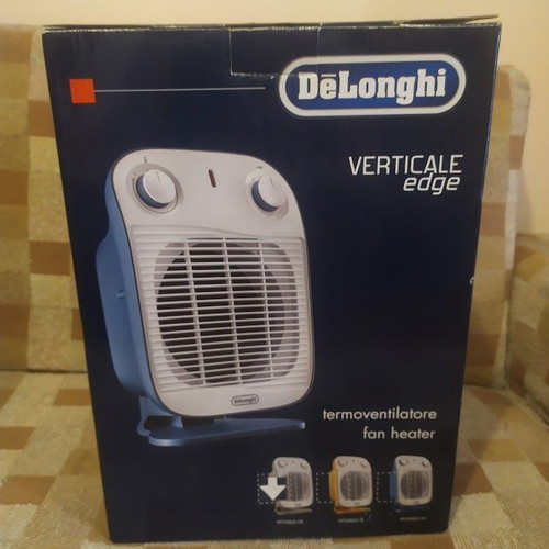 Delonghi HFS50B20.GR Floor Room Bathroom Fan Heater 2000W Like New Waterproof