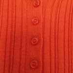 Laura Scott women's blouse, orange, size 12