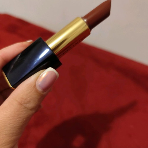 Estée Lauder Envy Metallic Matte 130 Brushed Bronze Lipstick like new