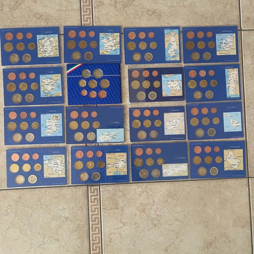 Coins from countries in uncirculated condition
