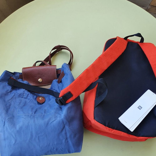 Longchamp mini backpacks like new, multicolor, unworn