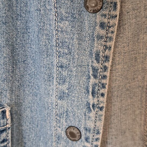 Blue One Women’s Casual Denim Shirt used, light blue, size M/L