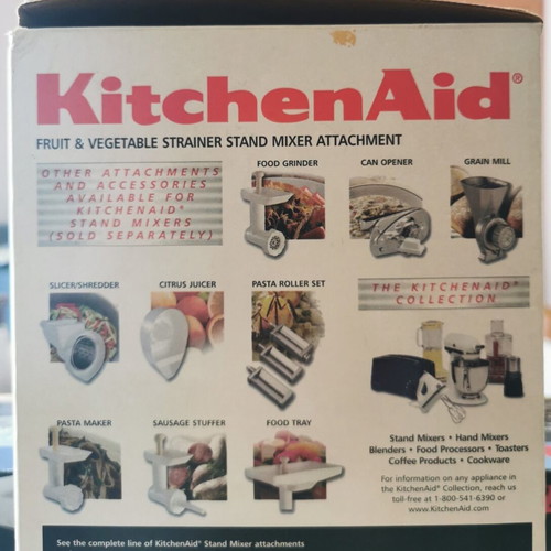 KitchenAid Fruit and Vegetable Juicer attachment new