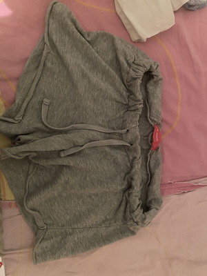 Pink Woman grey shorts used, size L