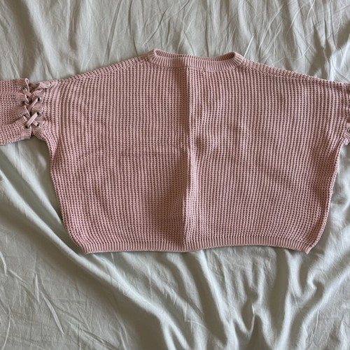 Bershka pink sweater XS like new