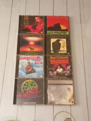 Jazz Fusion CD collection, 8 albums, GRP Records Digital Master
