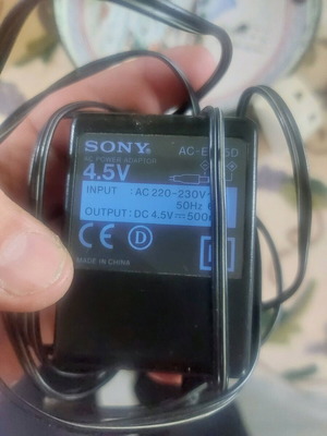 Sony AC E455D power adapter for portable CD player like new