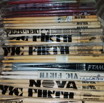Branded drumsticks like new