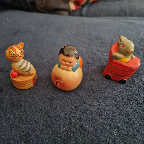 Vintage pencil sharpeners used, set of 3