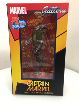 Captain Marvel Previews Exclusive SDCC 2019 PX Marvel Gallery PVC φιγούρα σαν καινούργια