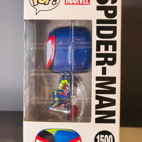 Funko Pop Miles Morales #1500 Limited Edition 7500 with Custom Painted Acrylic Protector new