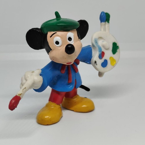 Mickey Mouse collector figure hand-painted, like new
