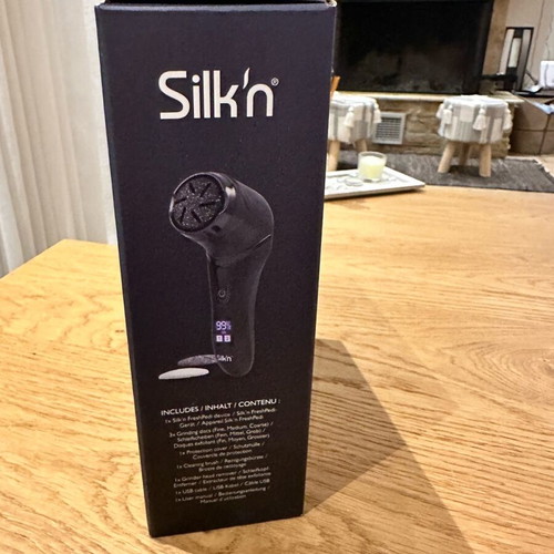 Silk'n digital foot file new for soft heels