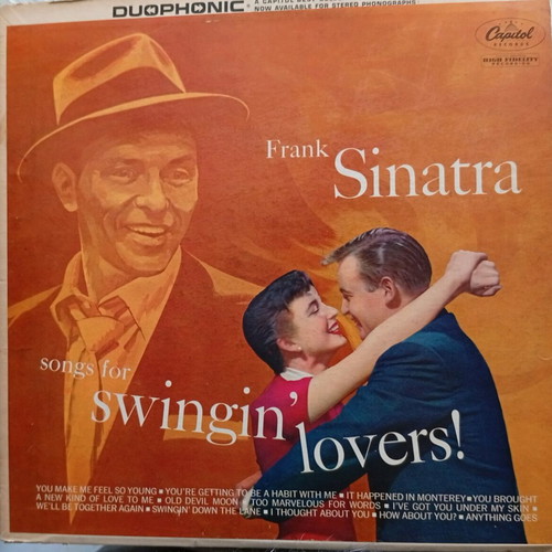Frank Sinatra Songs for Swingin' Lovers! Duophonic LP like new