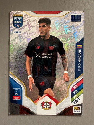 Hincapie Leverkuzen FAN11 Panini FIFA Adrenalyn 365 2025-26 card used