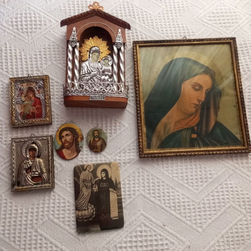 Various old religious images used