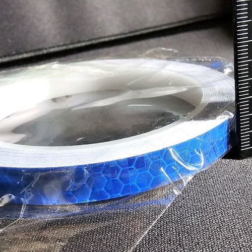 Reflective sticker blue new