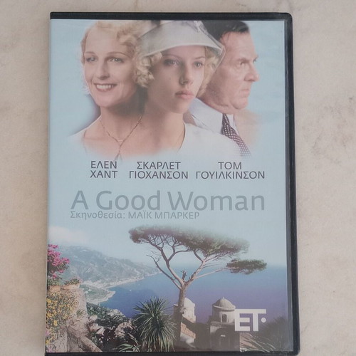 A Good Woman DVD with Greek subtitles, slightly used