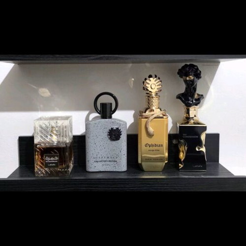 Perfume set of 4, nearly new, 100ml each