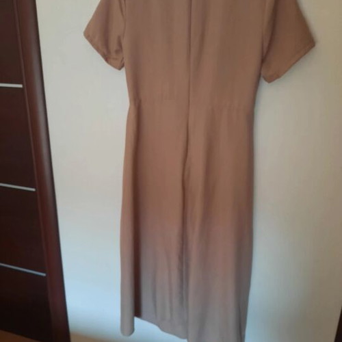 Zara dress like new, beige, breathable fabric, perfect design