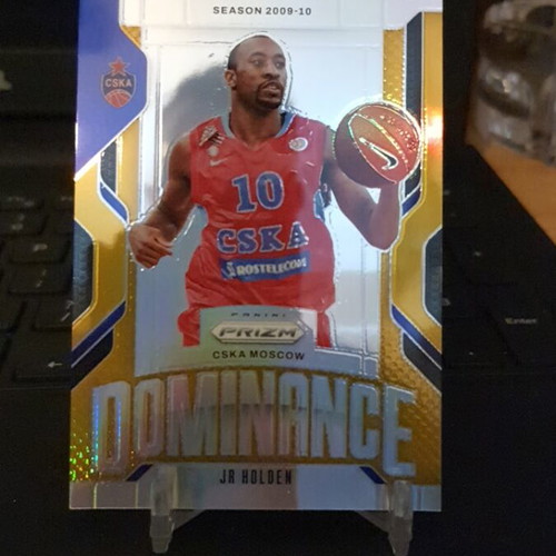 Panini Prizm Euroleague 2024-25 Jr Holden Dominance Gold 10/10 dual jersey number