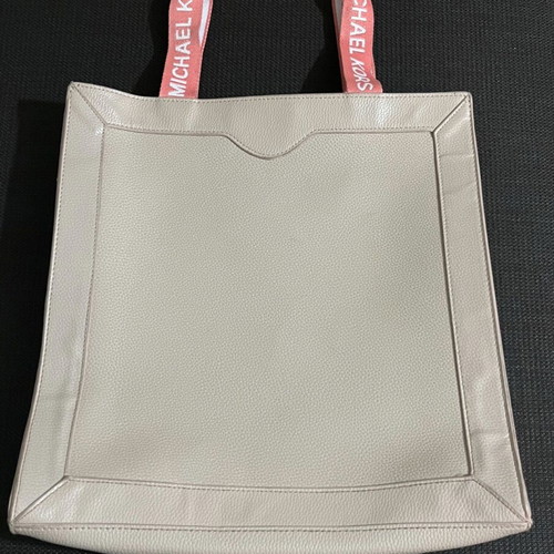 Michael Kors women's tote bag, beige and pink