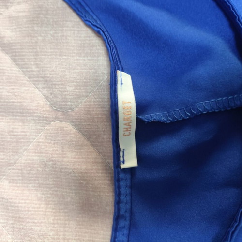 Blousedress like new, blue, sizes L and XL