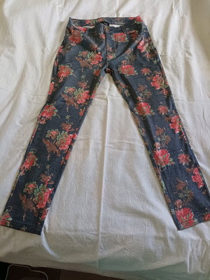 Παντελόνι floral Max & Liu XL stretch σαν καινούργιο