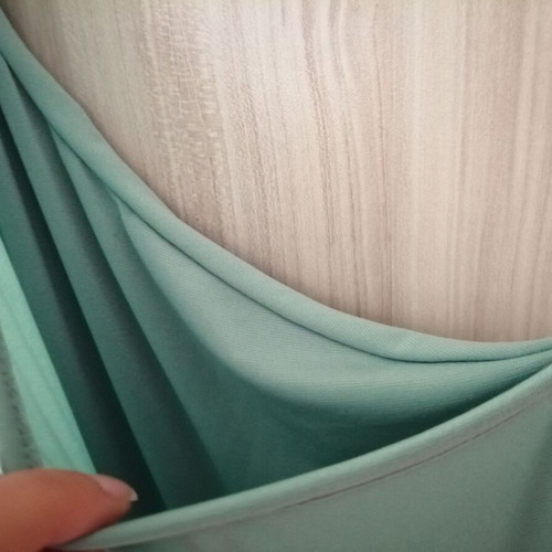 Italian long elegant green bodycon dress, size M