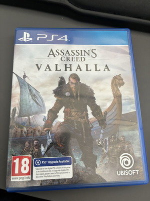Assassins Creed Valhalla PS4 game like new with PS5 upgrade