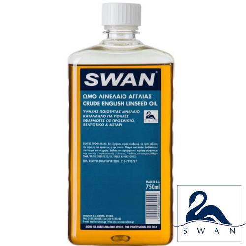 Crude English linseed oil 750ml new for wood and parquet