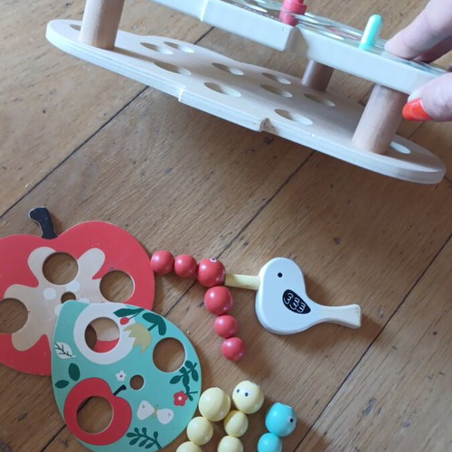 Wooden magnetic game Drypokarydos used, Classic World