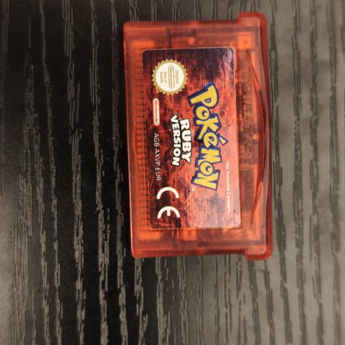 Pokemon Ruby Version cartridge like new with repro box for Game Boy Advance