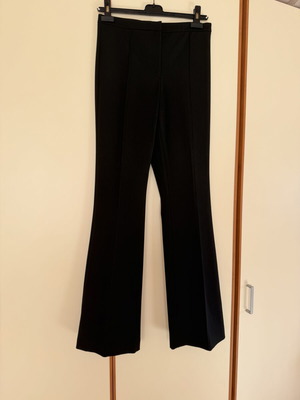 Zara μαύρο stretch παντελόνι καμπάνα σαν καινούργιο, μέγεθος S