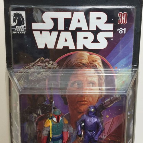 Star Wars Comic Book Boba Fett & RA-7 Droid Hasbro new 2007