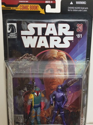 Star Wars Comic Book Boba Fett & RA-7 Droid Hasbro new 2007