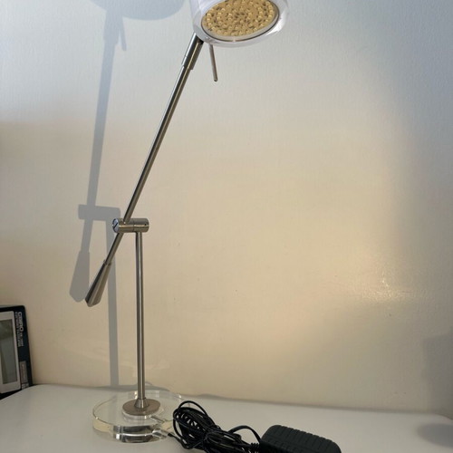 Led desk lamp like new with 3-meter cable and switch