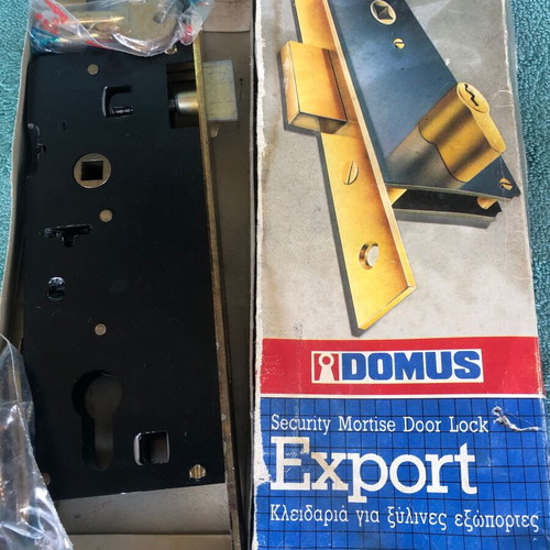 Domus Export Mortise Lock for Wooden Exterior Door new