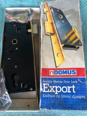 Domus Export Mortise Lock for Wooden Exterior Door new