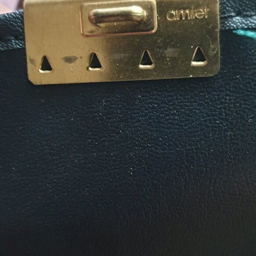 AmiiEt Retro Green Briefcase like new without lock