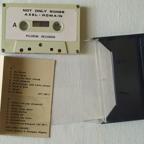 Not Only Bones Axel Romain cassette used, pop, rare 1986 Greek