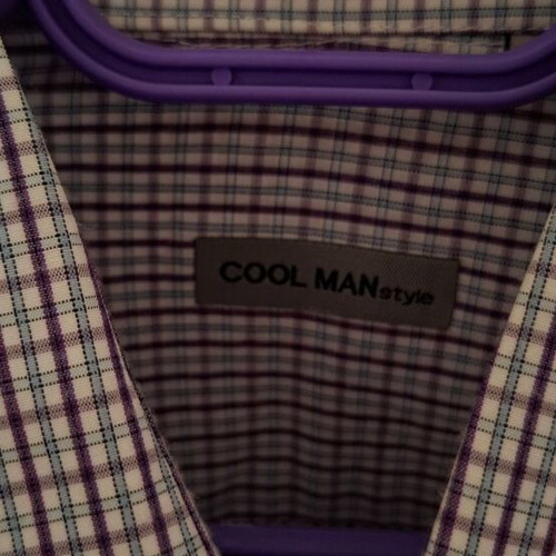 Cool Man checked shirt size 41 like new, multicolor